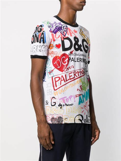 shirt dolce gabbana men|dolce and gabbana graphic tees.